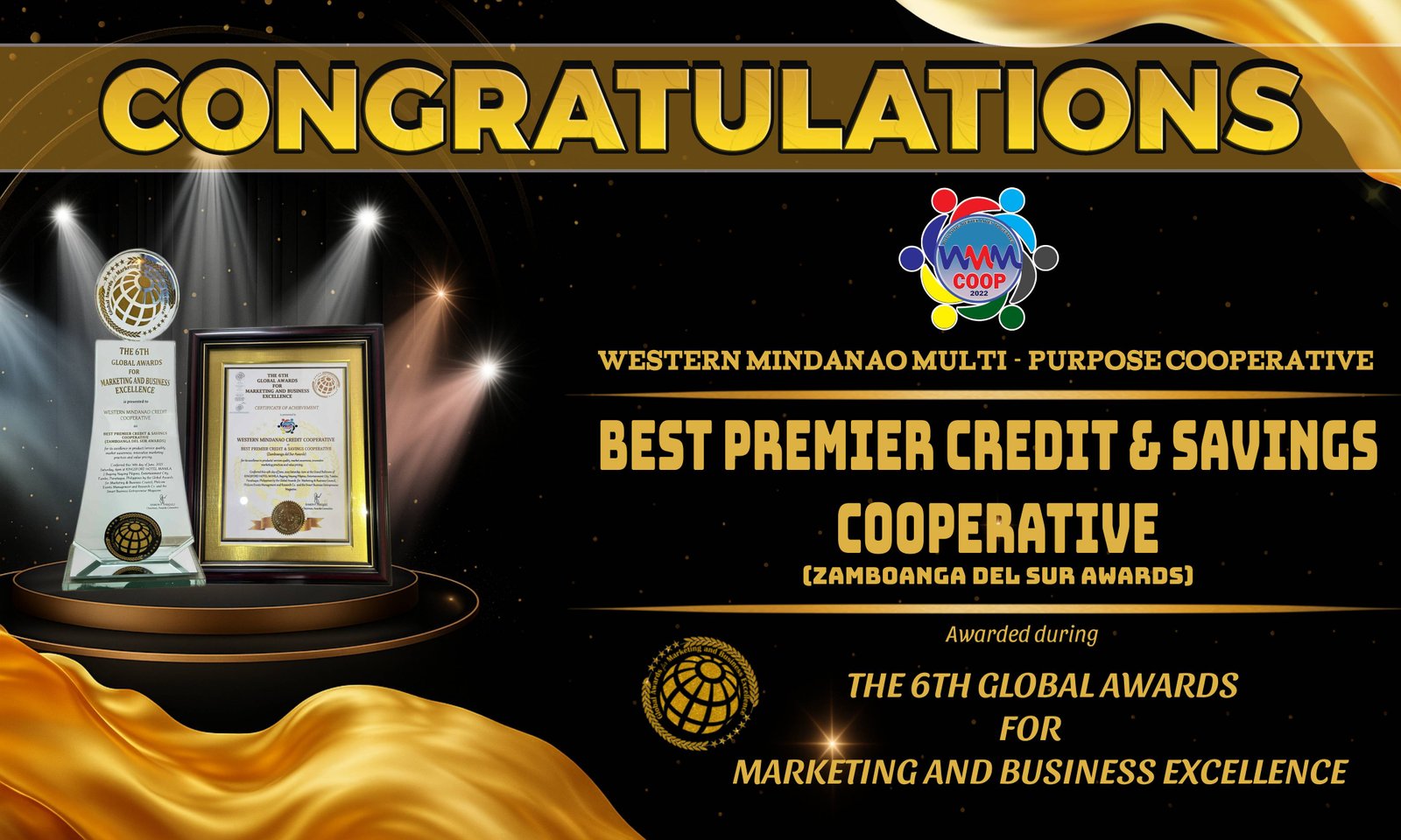 BEST PREMIER CREDIT & SAVINGS COOPERATIVE (ZAMBOANGA DEL SUR AWARDS)